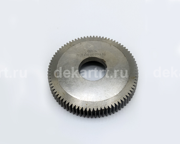 Долбяк дисковый М 1.25*100 z80 20° кл.А
